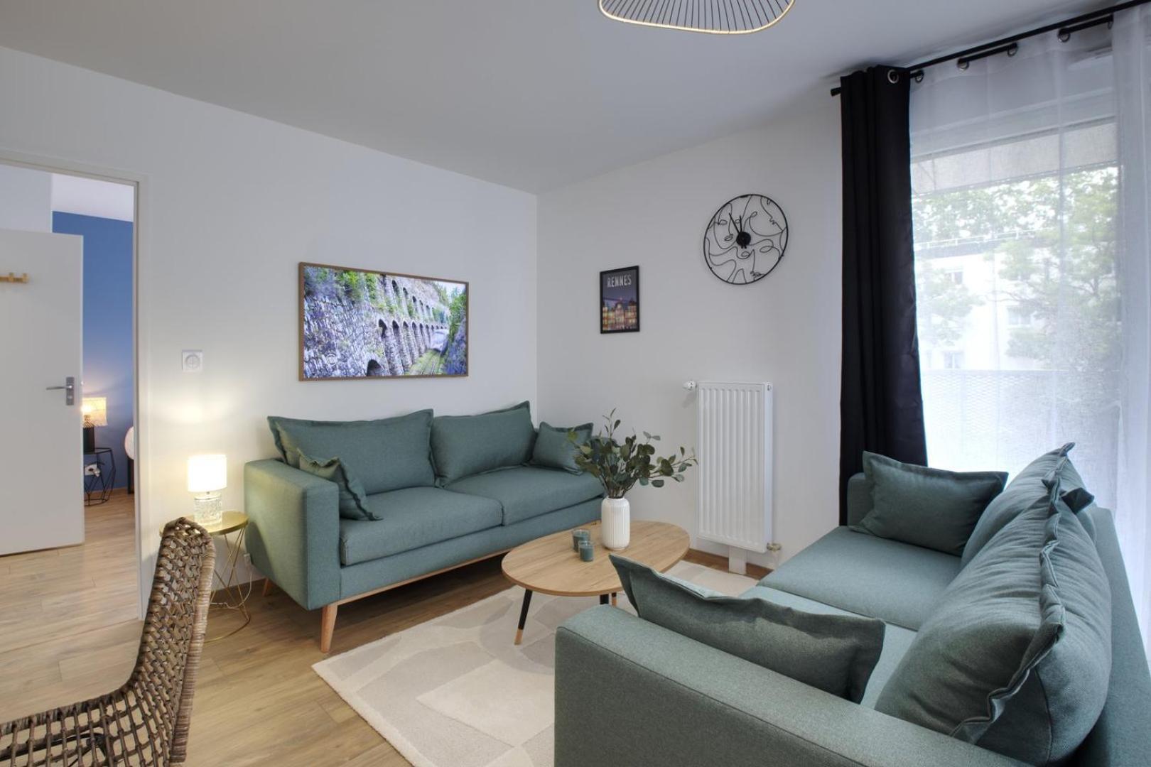 Le Normand- Appartement Neuf, 3 Chambres, Terrasse رينز المظهر الخارجي الصورة